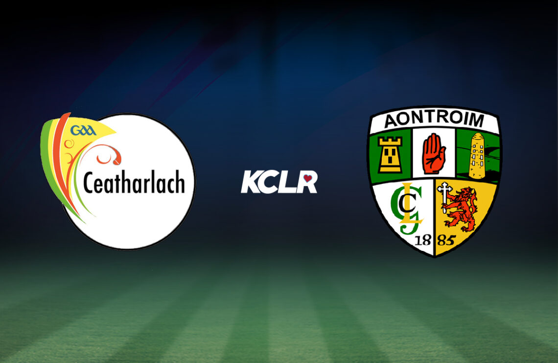LIVE: Carlow V Antrim, Joe McDonagh Cup