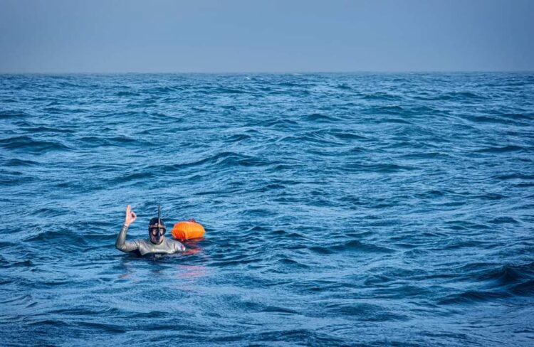 Man attempting to swim around Ireland!