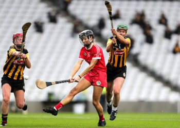 Saoirse McCarthy with Grace Walsh and Collette Dormer 28/11/2020