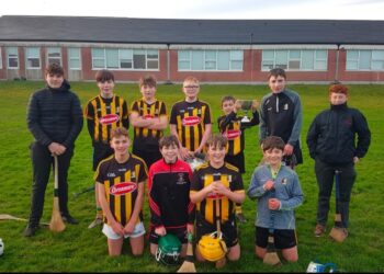 Winner Winner: “Kilbride” win the Brother Damien Cup in Colaiste Eaman Ris in Callan as they remember their late Principal