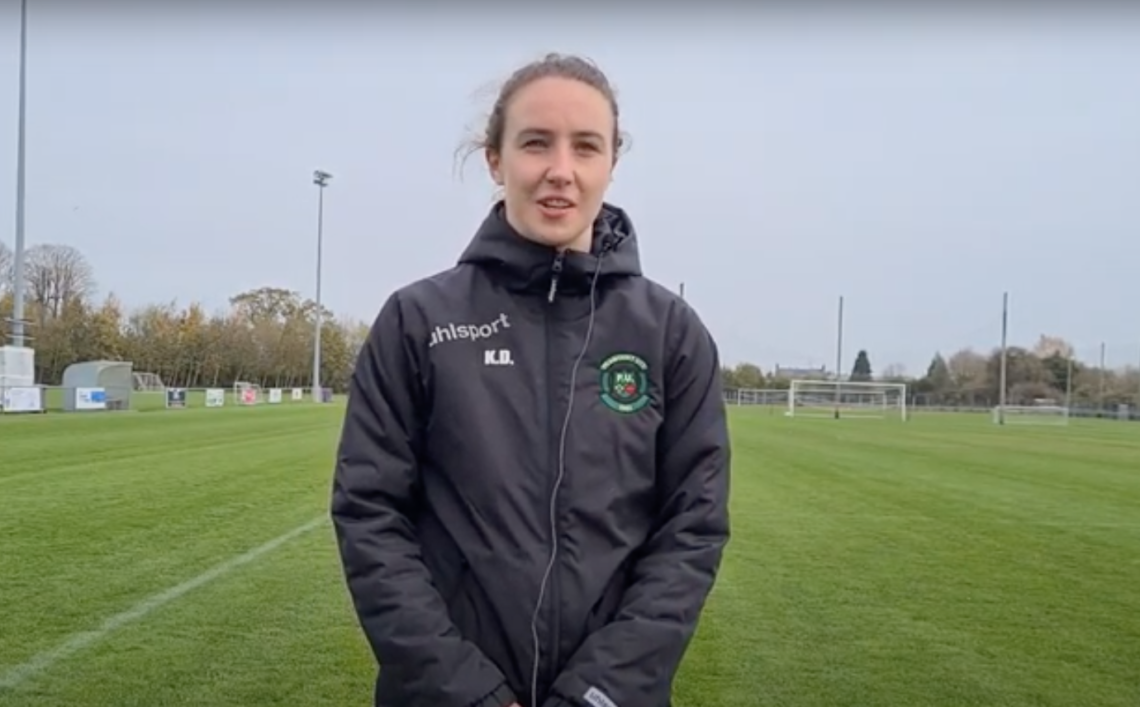 Karen Duggan, Peamount United (Irish Football Fan Tv on YouTube/Screen grab)