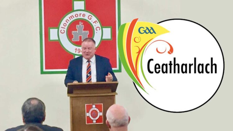 Jim Bolger, Carlow GAA.