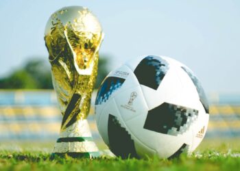 The World Cup trophy, pre Russia 2018. Photo: Fauzan Saari/Unsplash