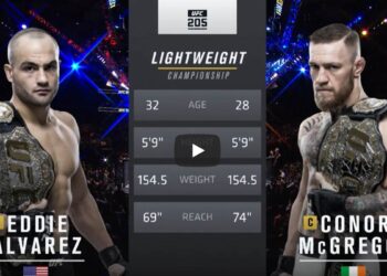 Eddie Alvarez v Conor McGregor