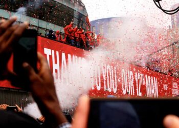 Arsenal's FA Cup Parade