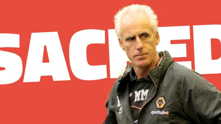 Mick McCarthy, sacked