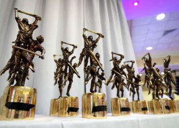 Camogie All-Stars trophies
