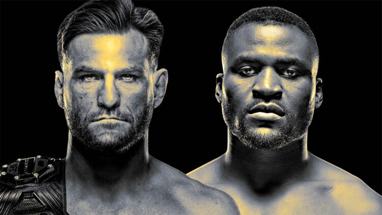 Stipe Miocic v Francis Ngannou. Image © UFC/UFC.com