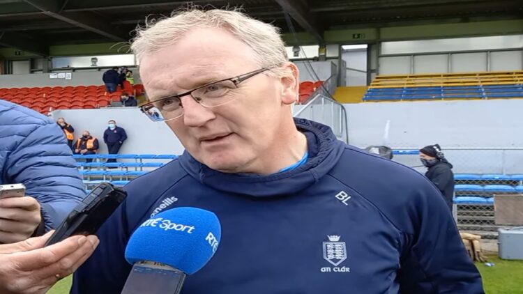 Clare manager Brian Lohan reflects on last weekends victory over Kilkenny