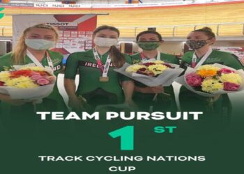 Cause you are gold! Kilkenny & Carlow stars bring home gold at Track Cycling Nations Cup