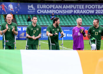 Carlow’s Patrick Hutton on Ireland Amputee team who finish eighth in European Championships