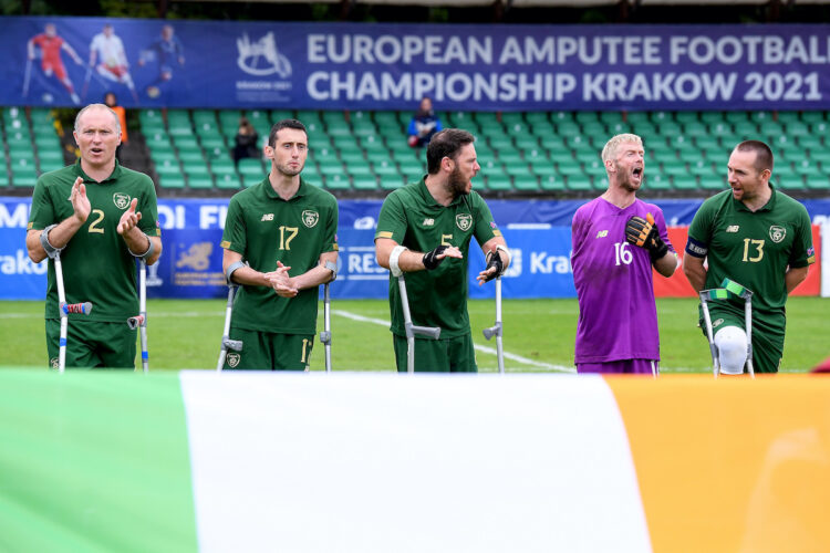 Carlow’s Patrick Hutton on Ireland Amputee team who finish eighth in European Championships