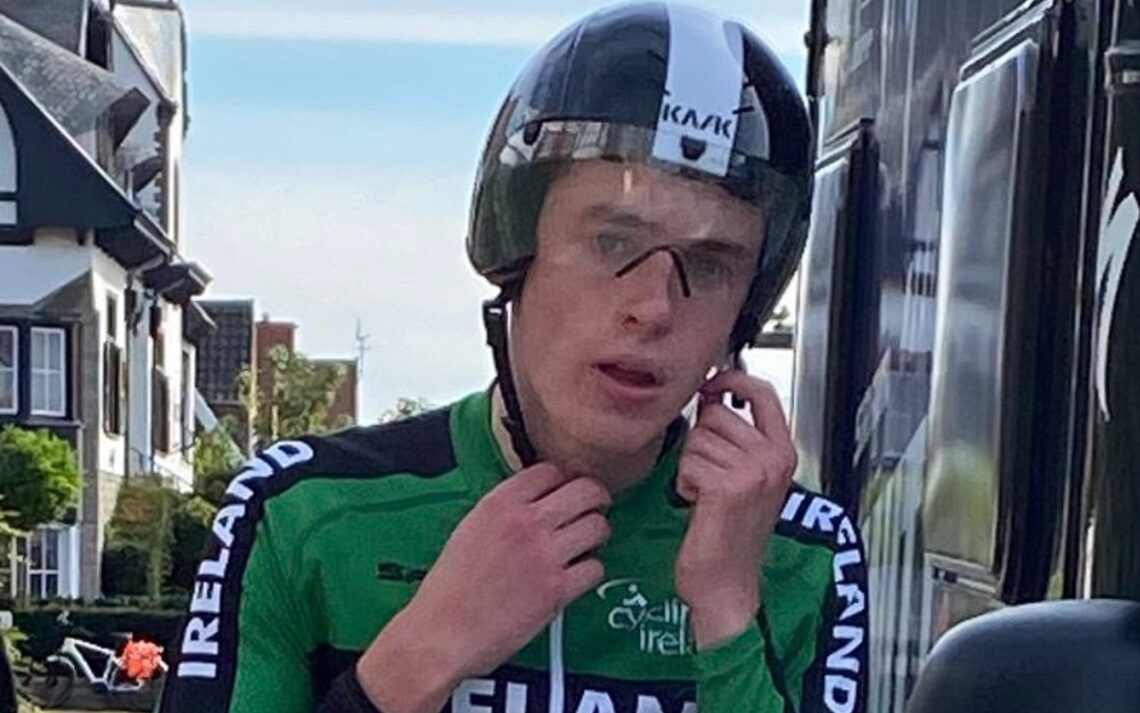 Carlow cyclist Conal Skully finishes up in Belgium at Road World Championship