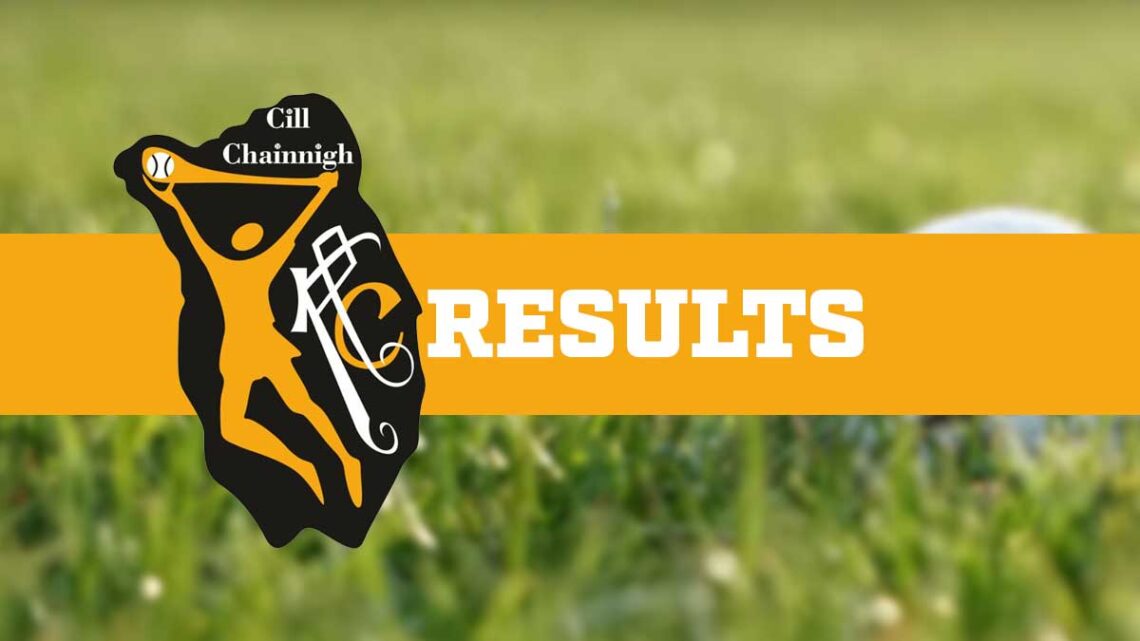 Kilkenny Camogie Results