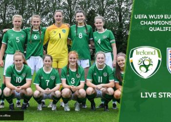 Ireland v England. Screengrab FAI TV/YouTube