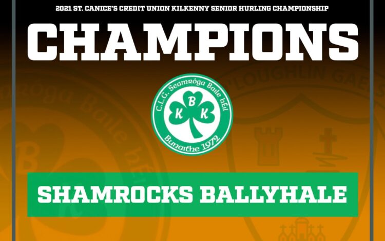 Shamrocks are once again the Senior County Champions