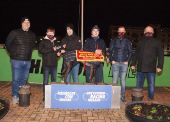 Mooncoin trainer Peter Cronin wraps up Winter Racing Festival with a win in Shelbourne Park