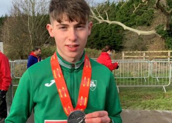 Kilkenny City Harriers Aoibhe Richardson and Cathal O’Reilly put in strong performances at European Cross Country in Dublin