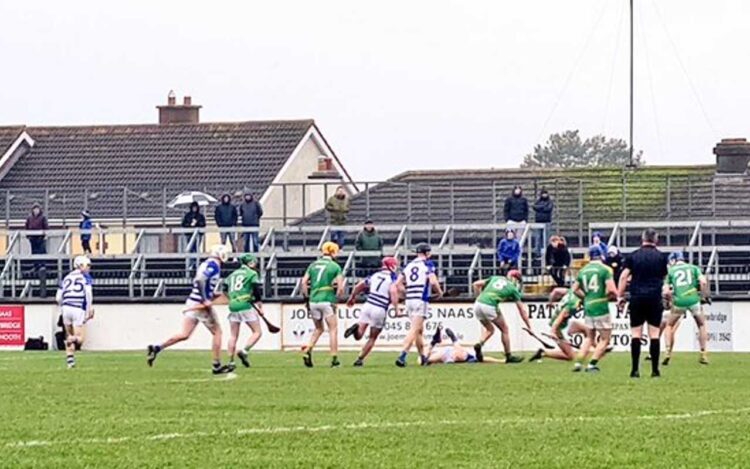 Naas and Carlow manager Tom Mullally besting his hometown of Glenmore on route to the Leinster Final