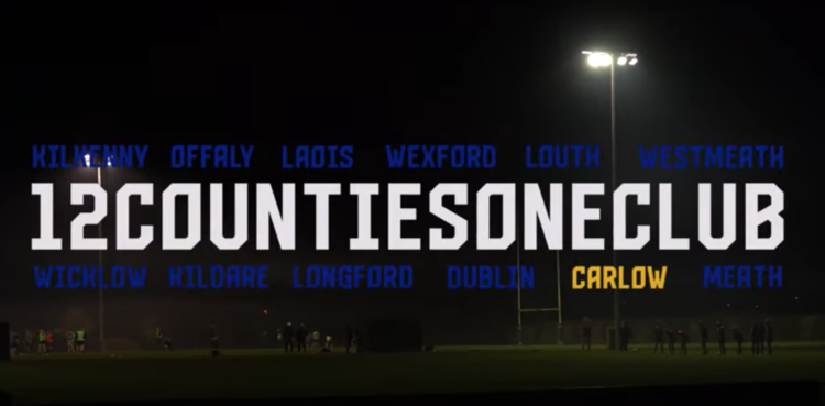 WATCH: Carlow Rugby Club celebrated in  “12 Counties, One Club” initiative by Leinster Rugby