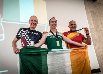 St Laurence O’Toole’s David Hayde wins gold in European Indoor 60m