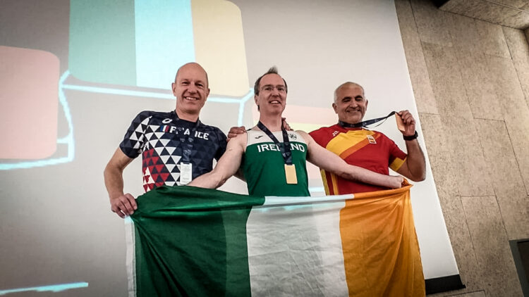 St Laurence O’Toole’s David Hayde wins gold in European Indoor 60m