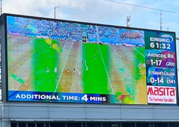 Ardscoil Ris Limerick v St. Kieran's College scoreboard