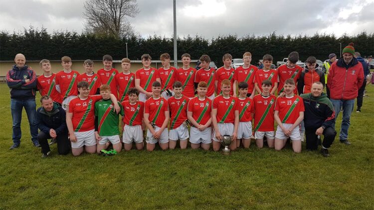 St. Martin's minor footballers 2022.