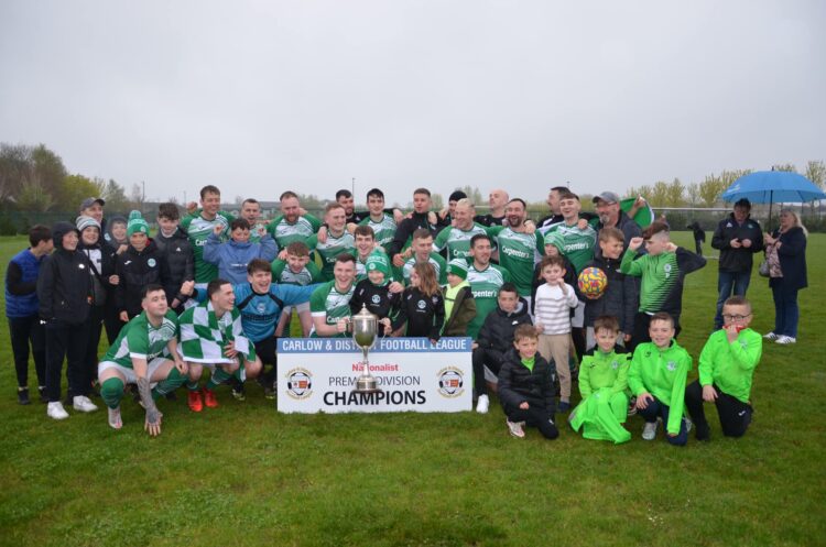 New Oak Boys, National Premier Division Champions 2022 (Carlow Soccer Facebook)