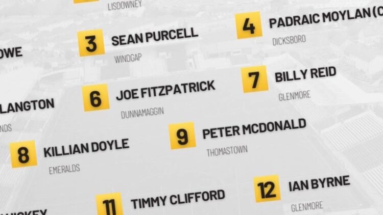 Kilkenny Under 20 Team