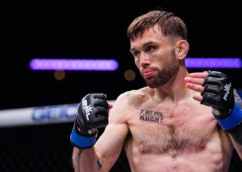 Myles Price at PFL 3. Photo: Cooper Neill/PFL