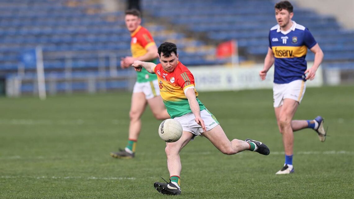 Carlow's Jamie Clarke (Bagenalstown Gaels). Photo courtesy Carlow GAA