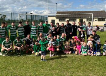 Evergreen FC. Photo: Ken McGuire/KCLR