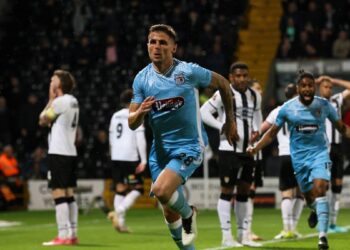 Gavan Holohan. Photo: @officialgtfc/Twitter