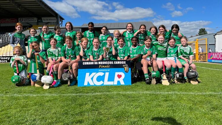 KCLR Cumann na mBunscoil 2022 Roinn E winners St. John's