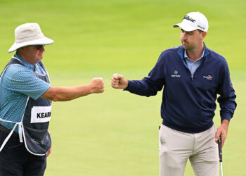 Niall Kearney at the Horizon Irish Open. Photo: @irishopen_ / Twitter