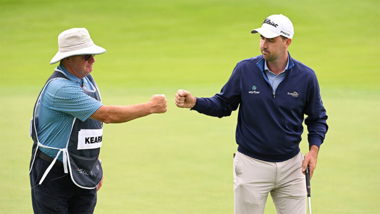 Niall Kearney at the Horizon Irish Open. Photo: @irishopen_ / Twitter