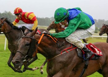 Philly's Hope and James Ryan winning the "Tote Handicap Div 2" at Gowran Park. Photo: Alain Barr