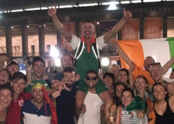 Ferrybank AC’s Thomas Barr qualifies for the semi-finals of the men’s 400 metres hurdles at the European Athletics Championships.