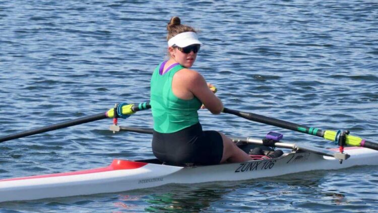 Anna Brennan. Photo: Graiguenamanagh Rowing Club