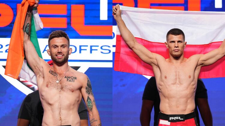 Myles Price & Marcin Held. Photos: Cooper Neill/PFL