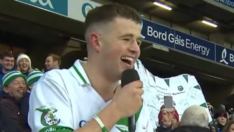 Man of the match Shane Walsh gives kudos to Tullaraon team-mates after victory over the Shamrocks