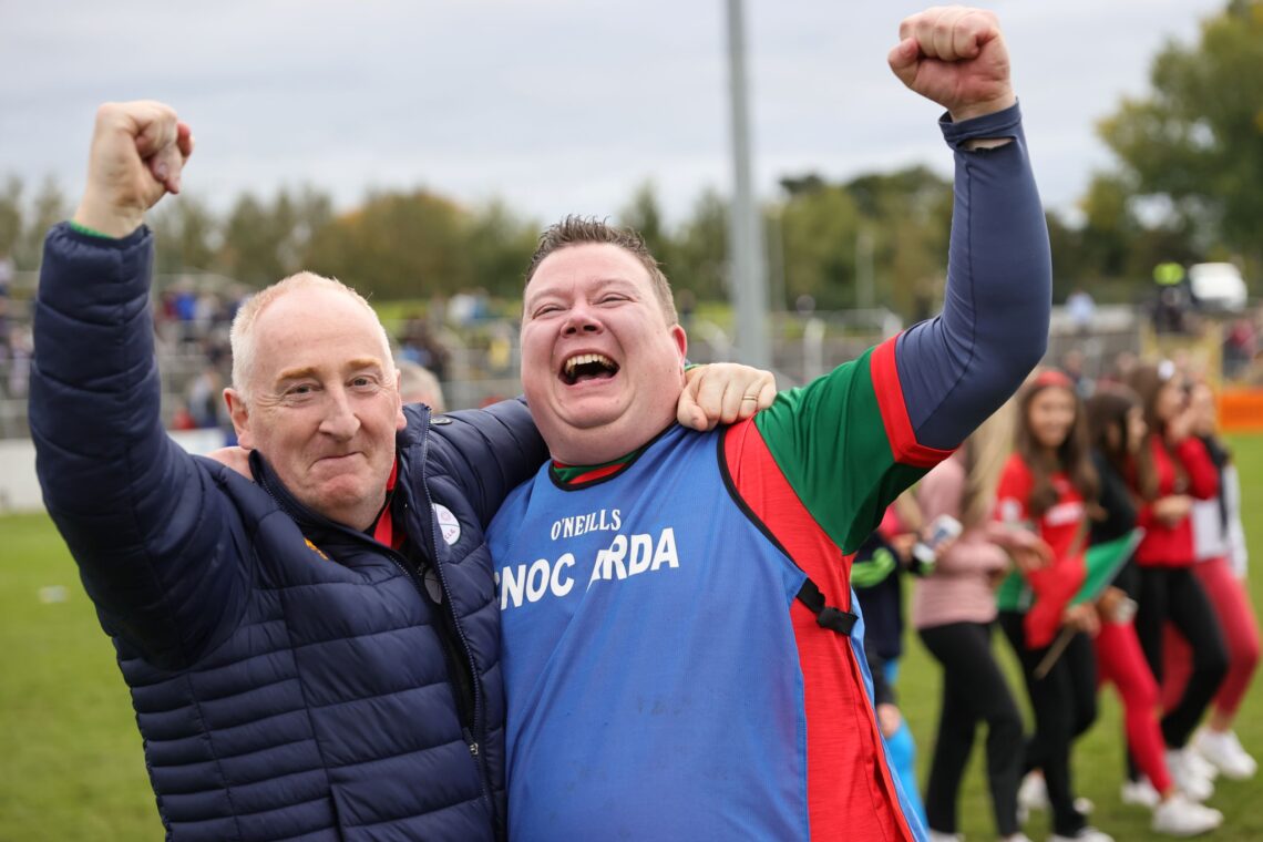 Pado Flynn (right). Photo: Pat Ahern/Carlow GAA