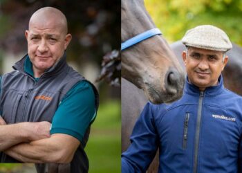 Tom Agar (L) and Imran Haider (R)