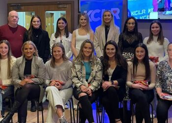 The 2022 Camán Caint Junior Team of the Year. Photo: Lillian Holoan