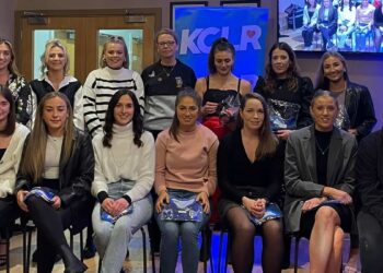 The 2022 Camán Caint Senior Team of the Year. Photo: Lillian Holoan