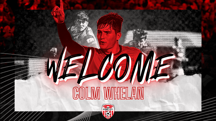 Stall the ball: Colm Whelan has signed with FAI Cup champions Derry City