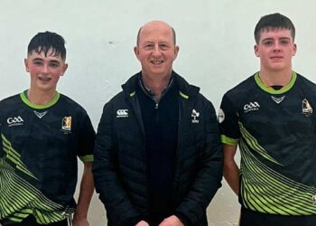 Kilkenny minor handball finalists. Photo: Kilkenny GAA Handball/Facebook