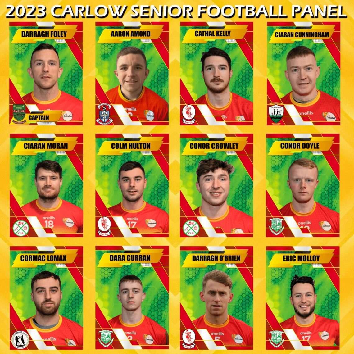 This Saturday, Carlow begin their National Football League campaign against Wicklow in Netwatch Cullen Park