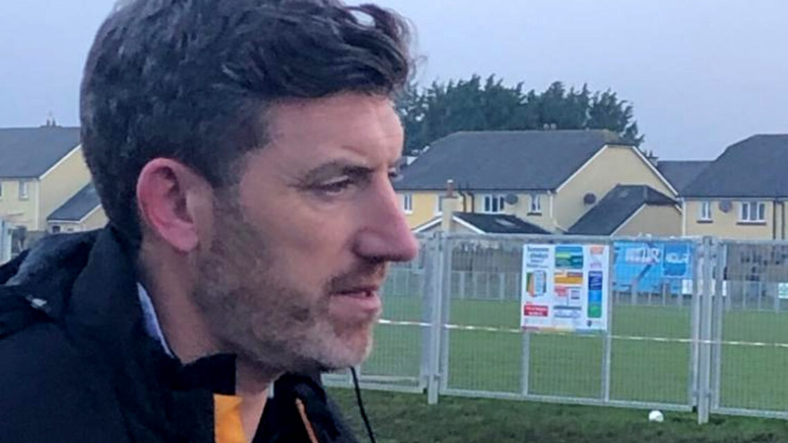 Kilkenny manager Derek Lyng at Rathdowney, January 2023.